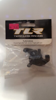 TLR Front Spindle Set, 2mm Trail:22T 2.0 #TLR234044