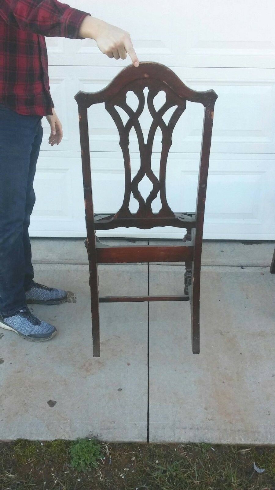 Four Antique Dining Chairs