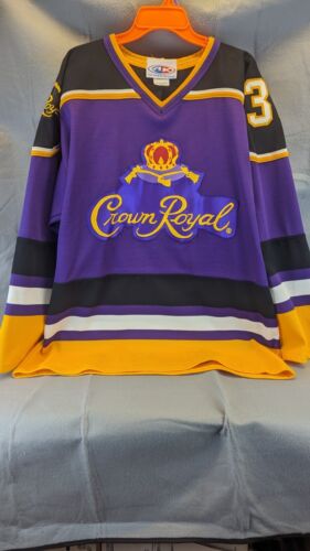 Personalized Crown Royal Purple Hockey Jersey