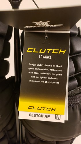 Brine Clutch Midfield Lacrosse Arm Pad - Large (Black)