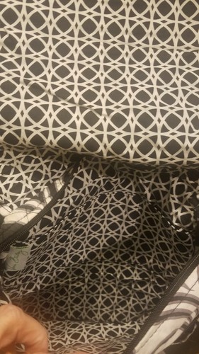 Vera Bradley Retired Night and Day Pattern Cross Body Satchel Shoulder Bag