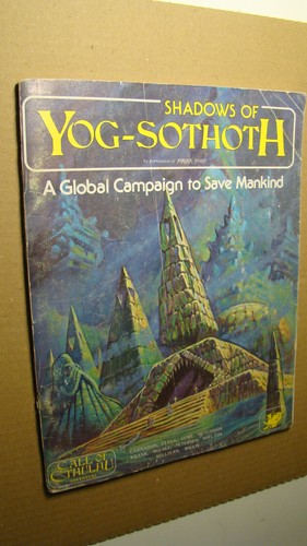 CALL OF CTHULHU - YOG-SOTHOTH *SOLID 1982 ORIGINAL* DUNGEONS DRAGONS - LOVECRAFT