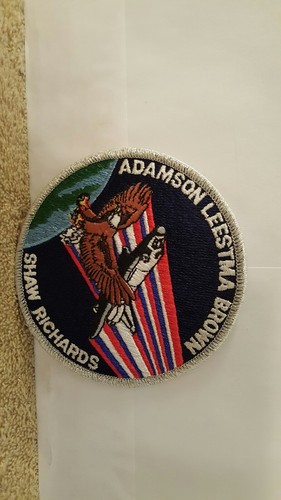 NASA Space Travel Color Patch 