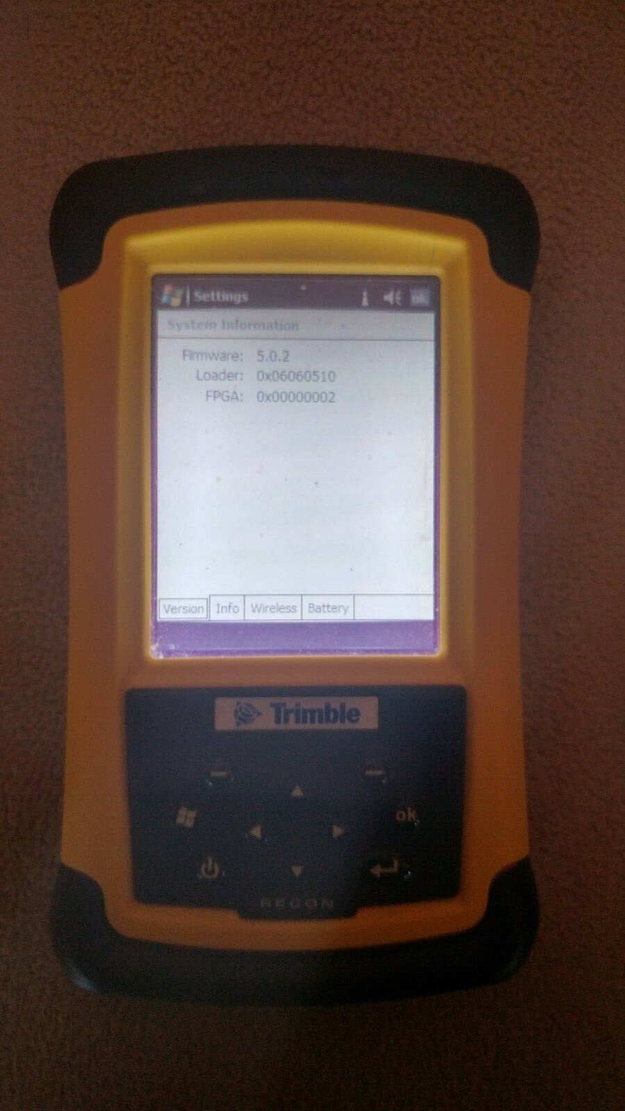 trimble recon