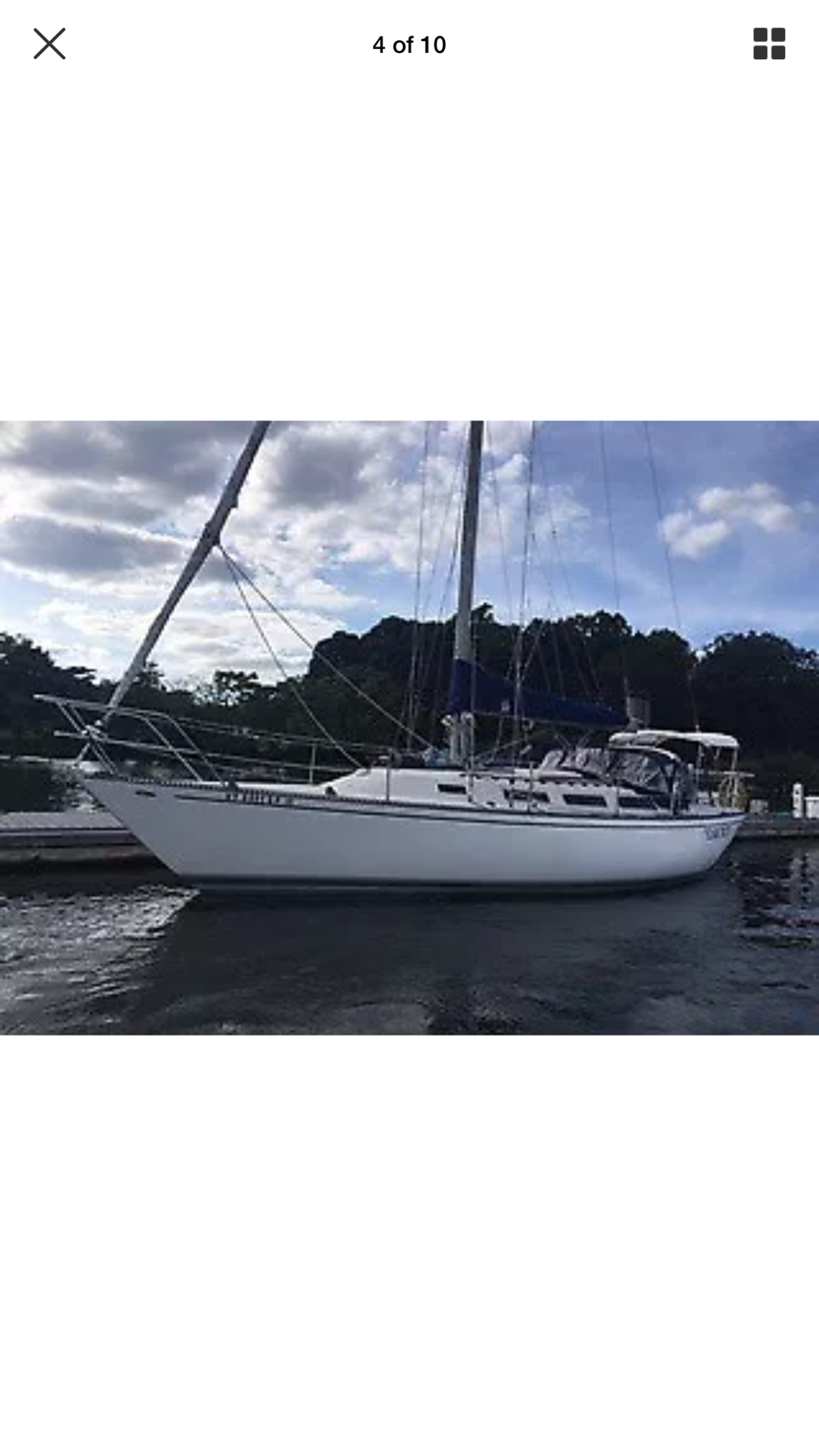 Sailboat Catalina 38