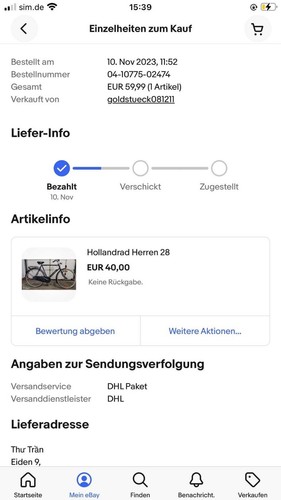 Artikelfoto(s) von einem verifizierten Käufer