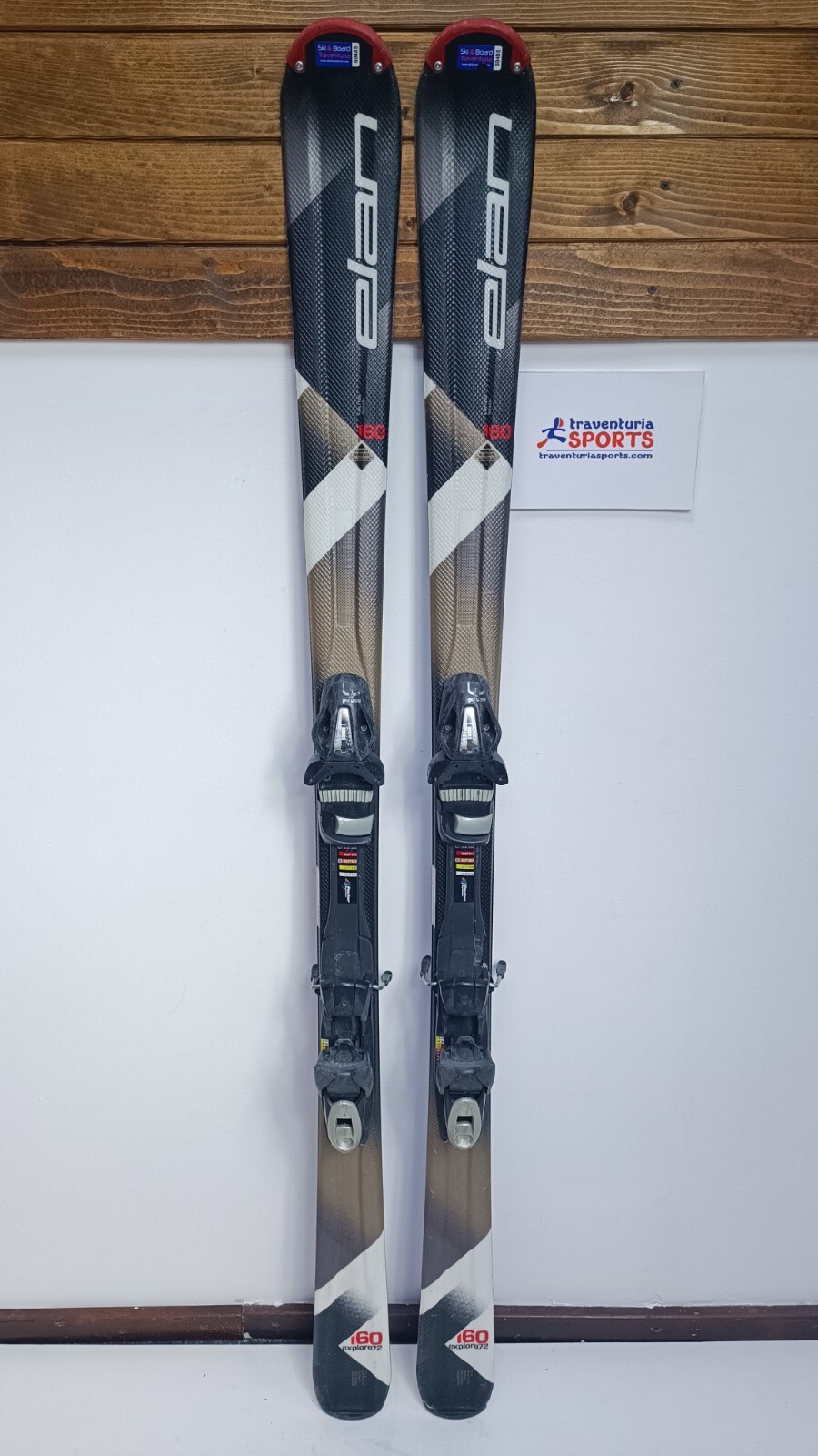 Elan Explore 72 160 Ski + Elan ESP 10 Bindings Winter Sport