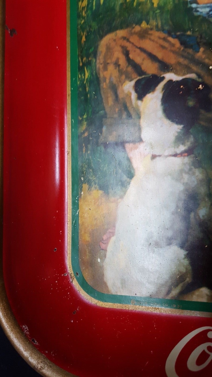 Rare 1931 American Art Works Drink Coca Cola Serving Advertising Tray