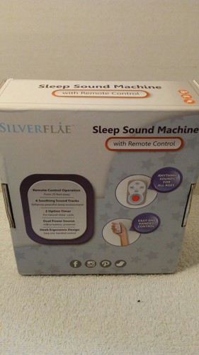 Sleep Therapy Sound Machine by Silverflye- Portable Spa Relaxation for Baby, ...
