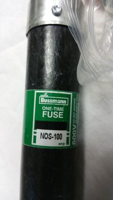 4 x  COOPER BUSSMANN N100A Fast Acting Blade H Fuse 600VAC NOS-100