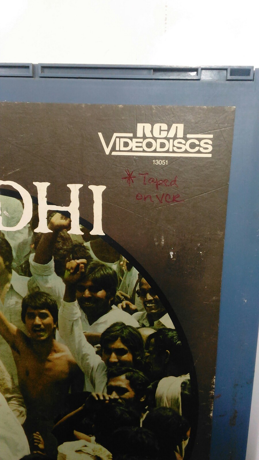 CED VideoDisc Gandhi (1982), Columbia Pictures, RCA VideoDisc, Parts 1 and 2