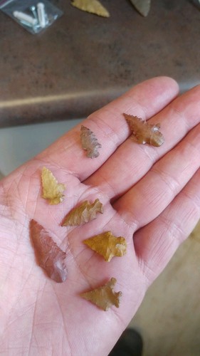 7 Projectiles True Arrowheads Cass County East Texas #3