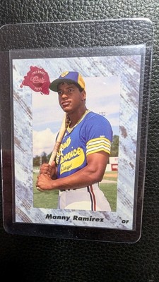 1991 CLASSIC #60 MANNY RAMIREZ ROOKIE CARD RC BOSTON RED SOX