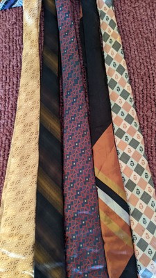 1940s Mens Ties | Wide Ties & Painted Ties