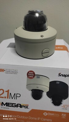 ONE IP Digital Watchdog DWC-MV421TIR MEGAPIX 2.1MP Vandal Dome Camera New