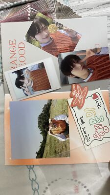 ENHYPEN SUNOO ORANGE BLOOD ENGENE ver. CD + Photo book + Photo
