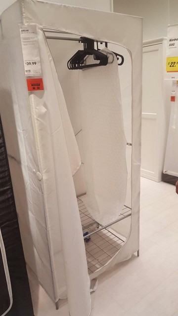 Portable Canvass Wardrobe Ikea Breim Wardrobes Gumtree