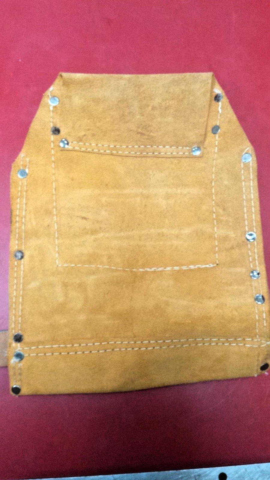 10 Pocket Suede Tool Bag 