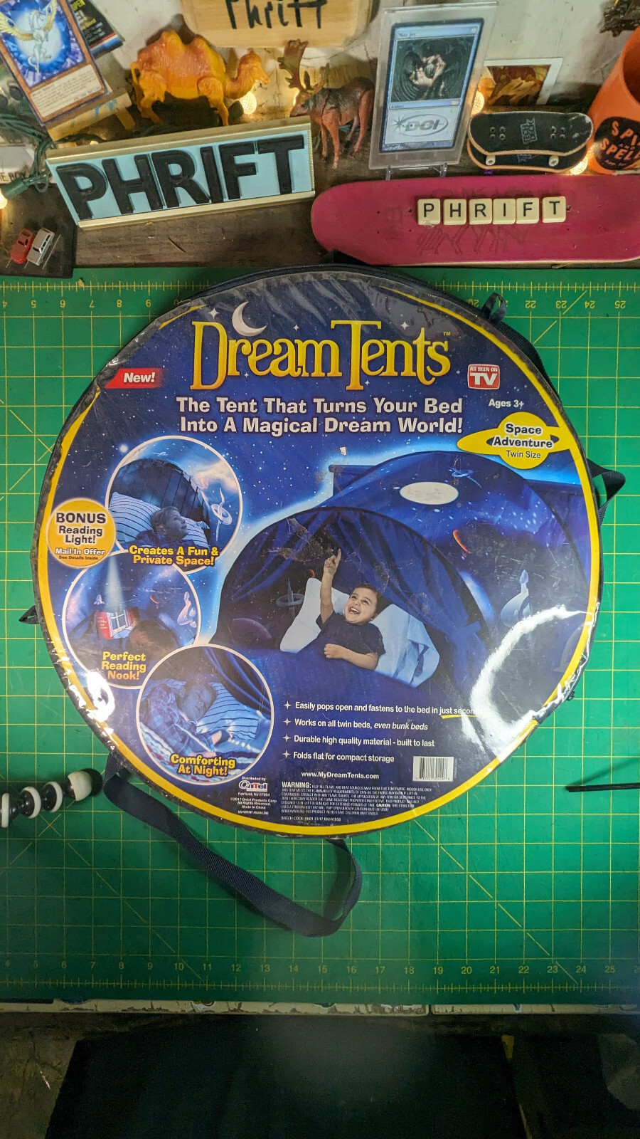 Twin Size Space Adventure Pop Up Bed Cover *