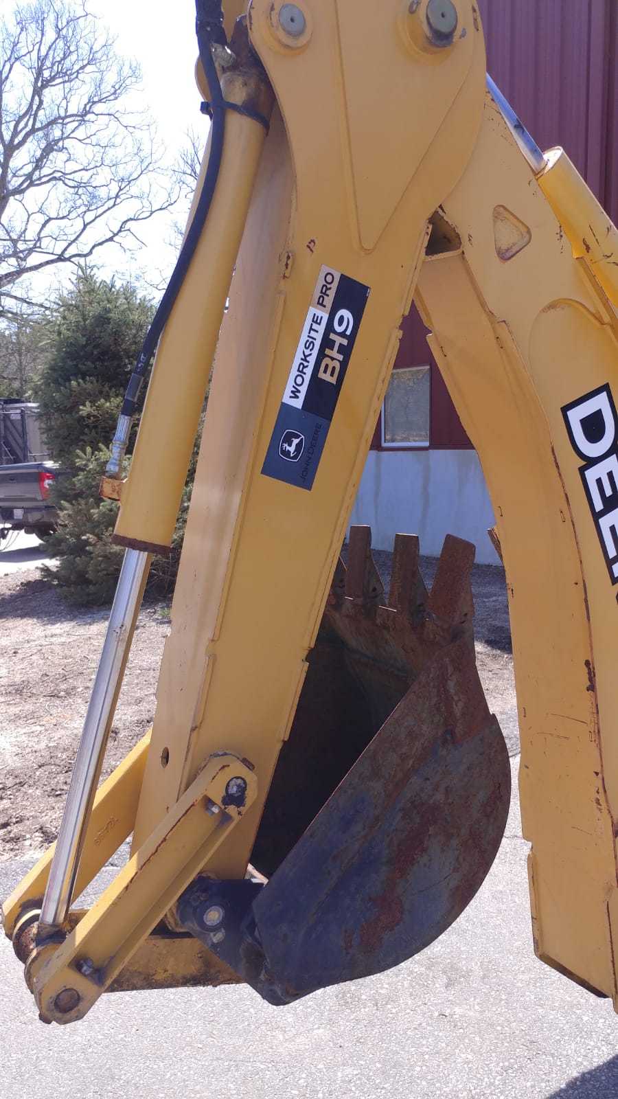 JOHN DEERE HYDRAULIC BACKHOE ATTACHMENT