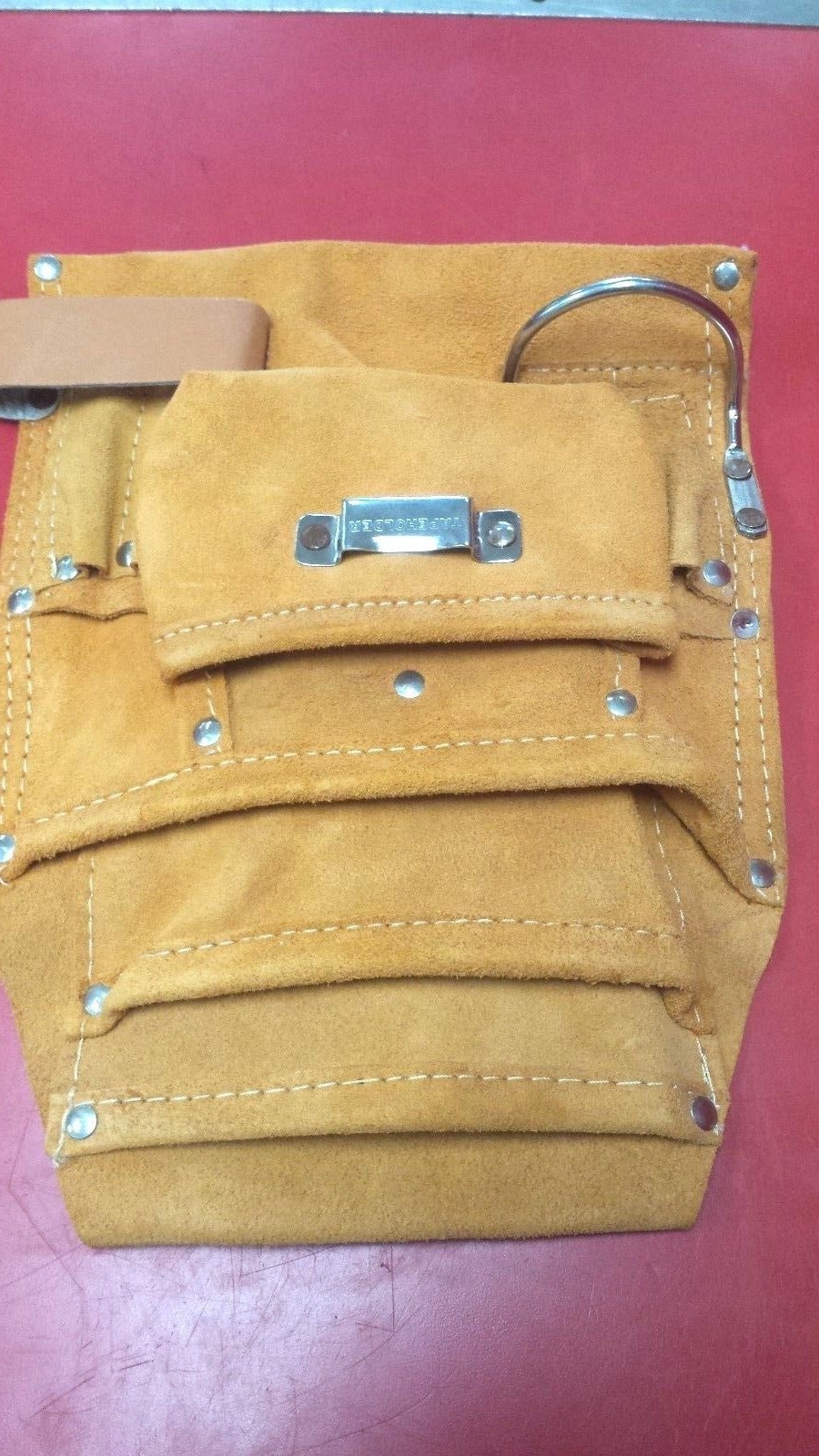 10 Pocket Suede Tool Bag 