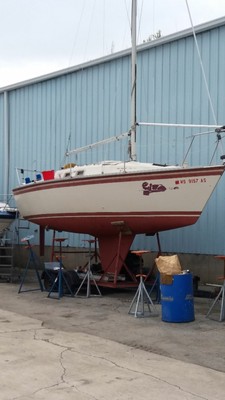 used hunter sailboat 25.5 ft 1985
