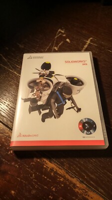 SolidWorks 2013 DVD 2 Discs 32-bit and 64-bit Microsoft No Serial # Included