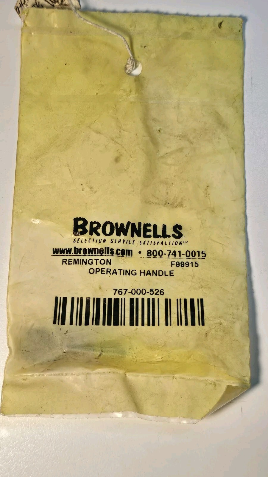 Brownells Remington 1100 20 Gauge Bolt Operating Handle (BB)