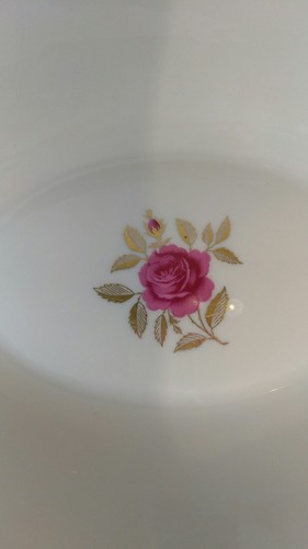 Vintage Lenox Oval Serving Bowl Roselyn Fine China 9 1/2