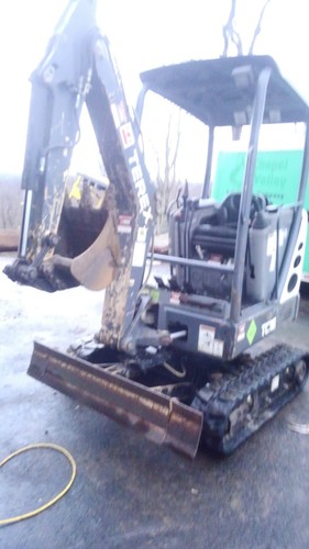 2013Terex tc16 mini excavator