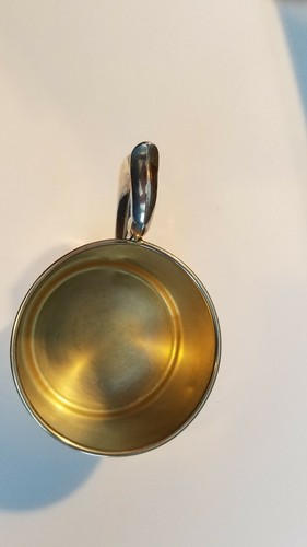 Vintage Newport Sterling Silver Baby Christening Cup 1626 Has Mono