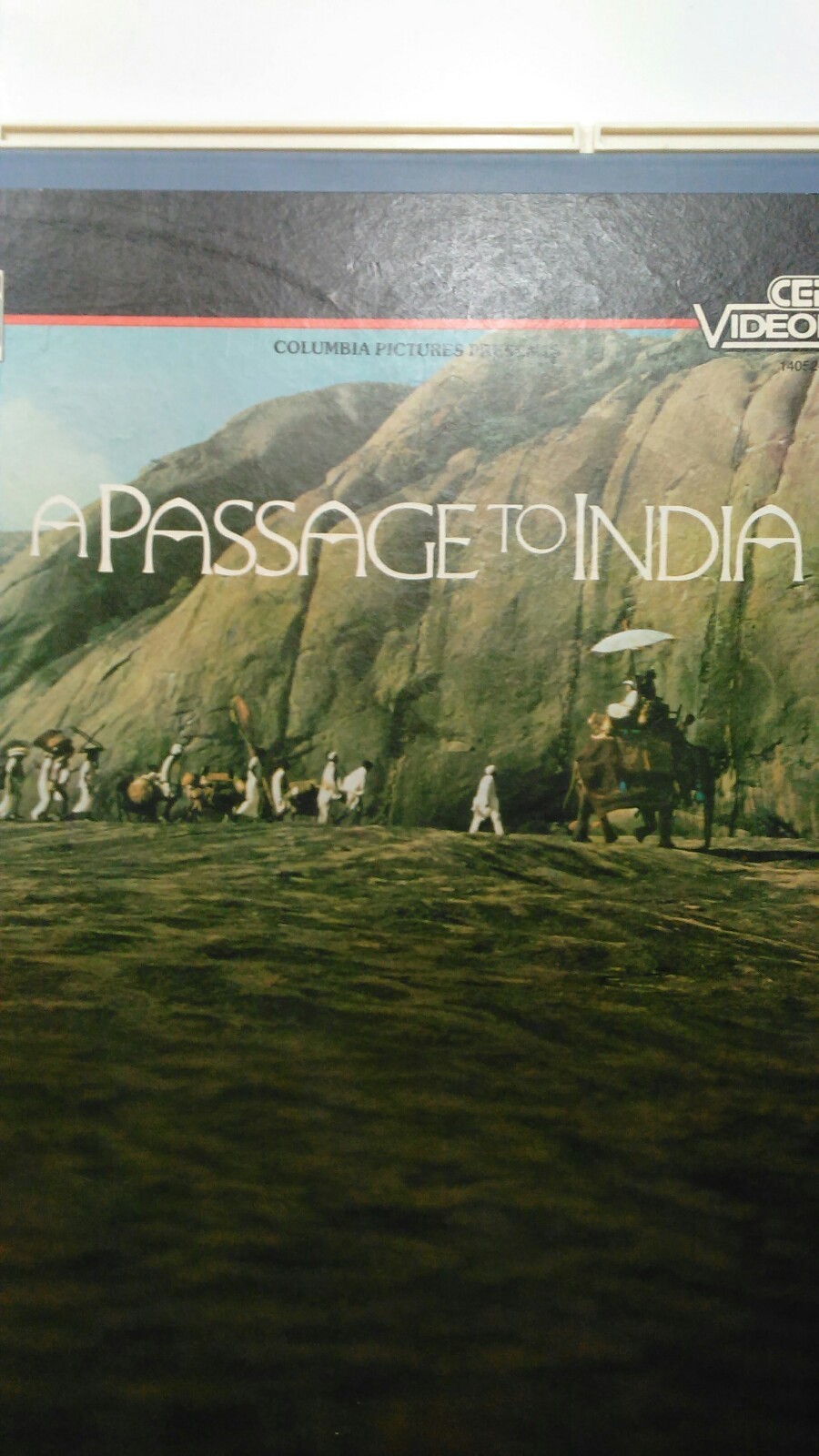 CED VideoDisc A Passage To India (1985), Columbia Pictures, Parts 1 and 2