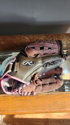 Rawlings Fast Pitch Softball Glove WFP120 12'' Zero Shock Sting Reduction Tech.