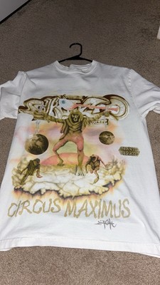 Travis Scott OFFICIAL Limited Ed. Circus Maximus Tour 2023  Skitzo  Tee Size M