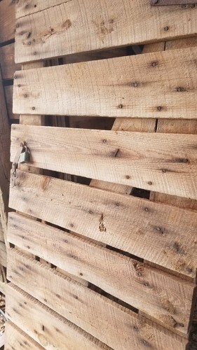 Reclaimed barn wood door