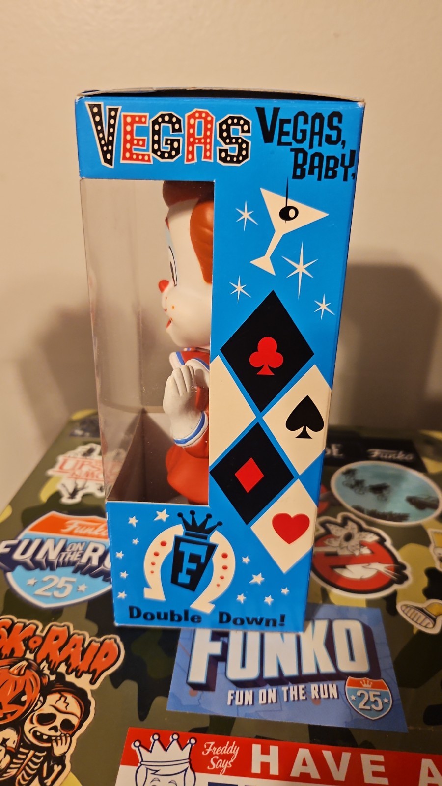 Big Top Freddy Funko Wacky Wobbler 2003 Funko Fun Days Las Vegas