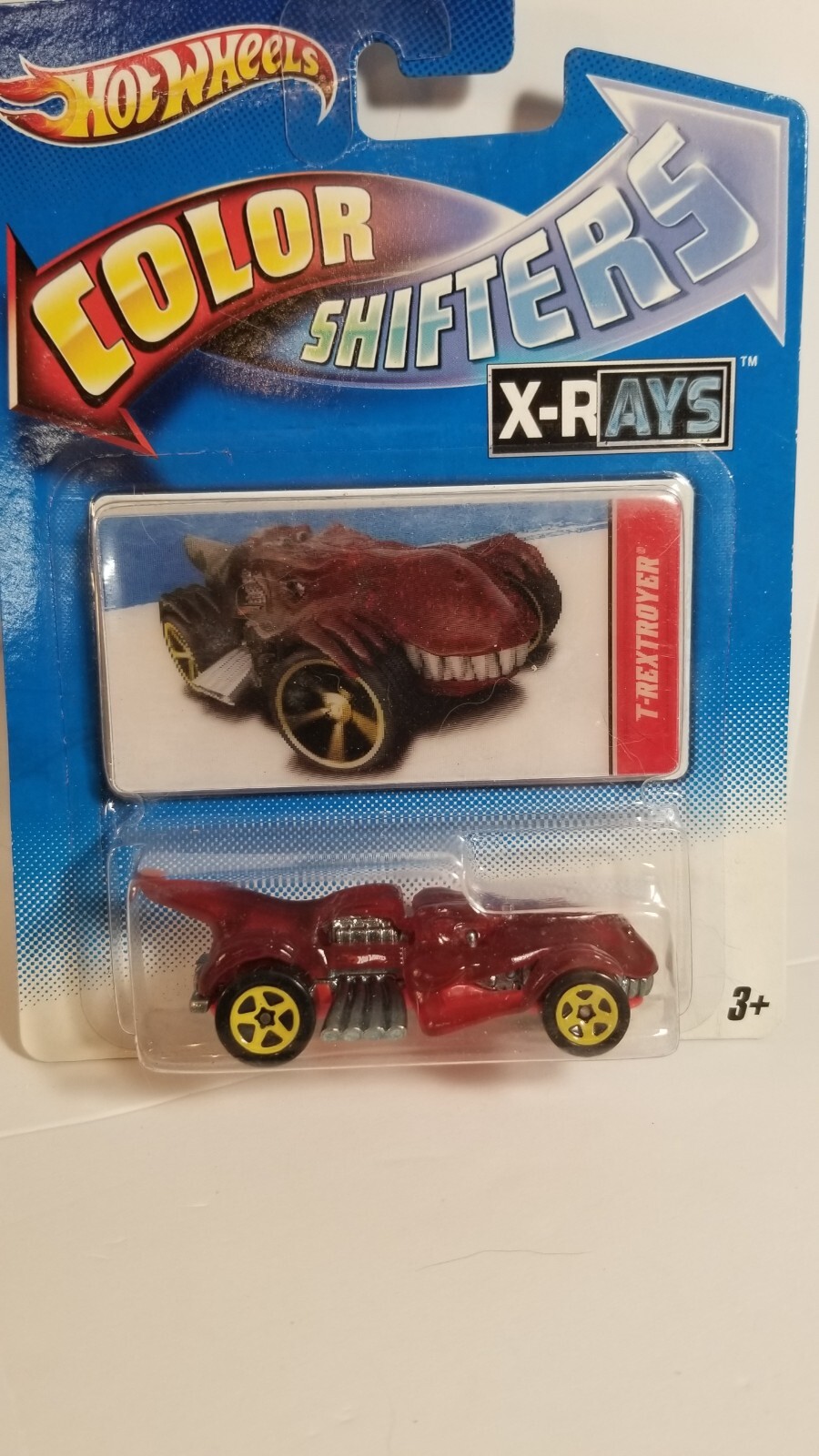 【激レア】Hotwheels Color Ravers② RARE Hot Wheels T-Rextroyer Color Shifters X-RAYS with COLOR