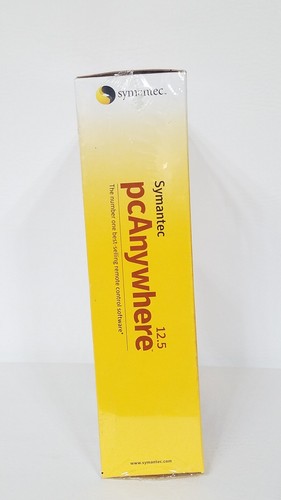 Symantec PCAnywhere 12.5 Host- Workstation Software 1 User New Factory Sealed