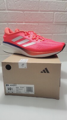 adidas Supernova 2 Red White Men's Running Shoes Size 10.5 HQ9937 Brand New