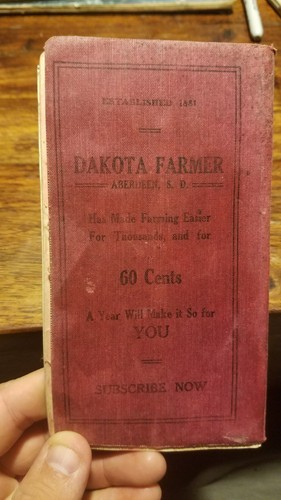 Veterinary Hand Book 1908 The New Farmers' Rapid Calculator by J.T. Thompson