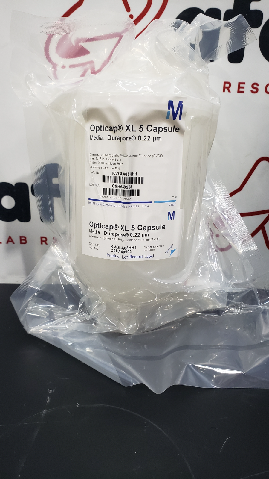 HyperLemon1ml 最高品質CRDP CRDH81 Millipore Opticap XL5 Durapore 0.22 µm Capsule - KVGLA05HH1