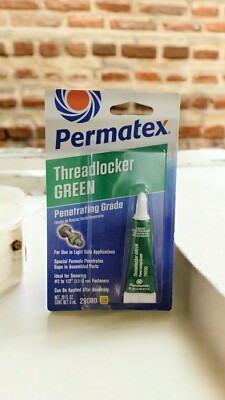 PERMATEX 29000 THREADLOCKER GREEN PENETRATING GRADE       UPC: 686226290007