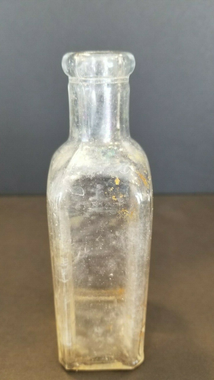 Antique Glass Bottle, Singer Manufacturing Co, 5