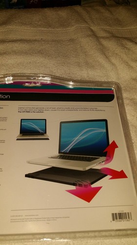 iWorld Laptop Cooling Station NEW Manufacturer Sealed CP-7099