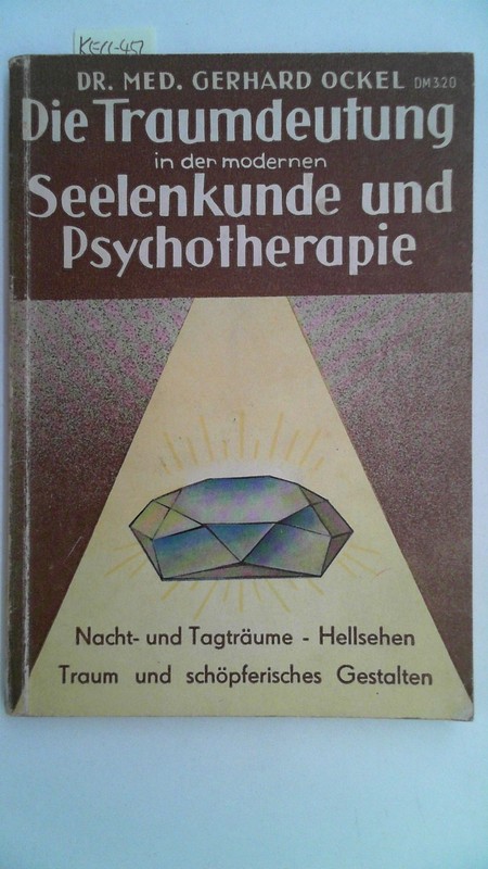 Ockel Die Traumdeutung In Der Modernen Seelenkunde Und Psychotherapie, Falken 19