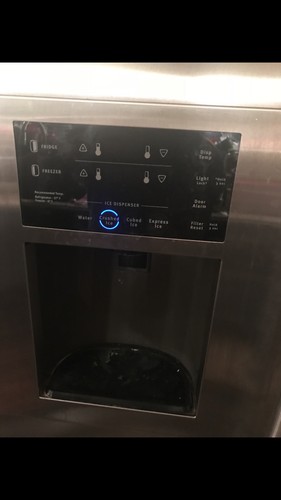 Double Door Electrolux ICON Refrigerator with Ice Maker MODEL: E42BS75EPS