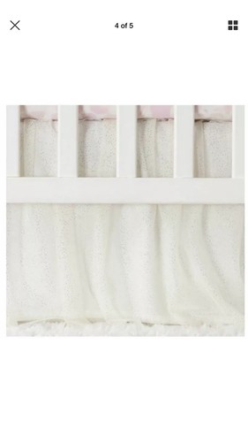 Nursery Crib Bedding Set Blushing Pink 3 pc Set - Cloud Island Pink