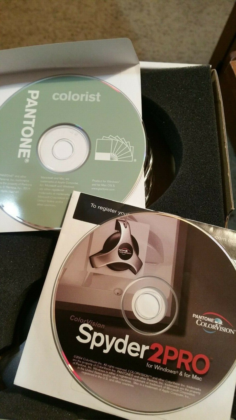 ColorVision Spyder2PRO Win/Mac Datacolor Color Calibration System