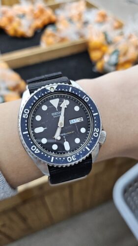 Seiko 7548-7000 Vintage Diver Stainless Steel Day Date Seiko 7548-7000 Vintage Diver Stainless Steel Day Date