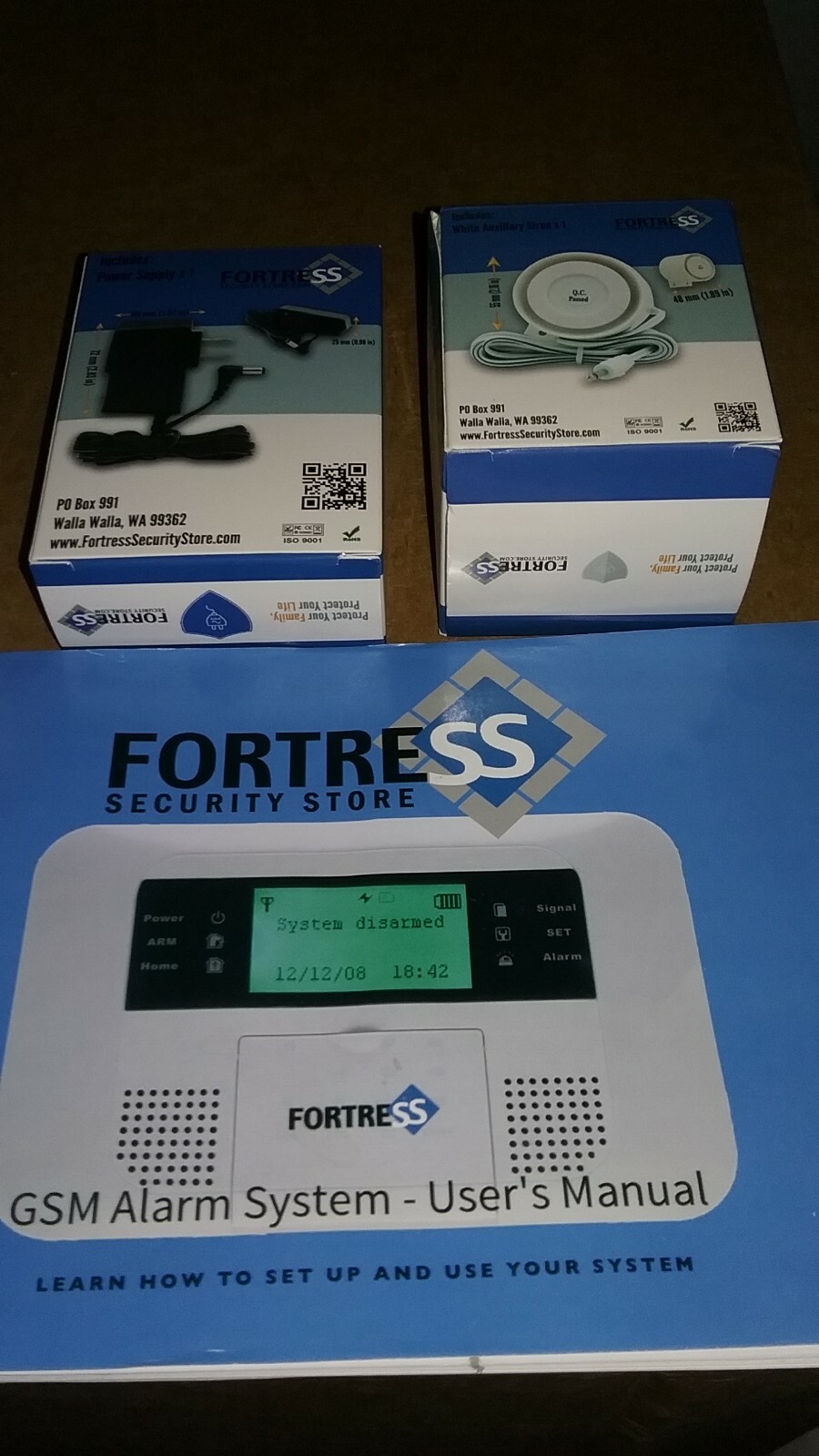 Fortress Home/Office Security System - GSM-B